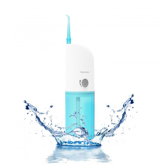 Septekon Professional Cordless Dental Water Flosser with 3 Modes Portable Oral Irrigator with Nozzles IPX7 Waterproof Electric Teeth Cleaner for Travel, Home, Office Septekon Professional Cordless Dental Water Flosser with 3 Modes Portable Oral Irrigator with Nozzles IPX7 Waterproof Electric Teeth Cleaner for Travel, Home, Office