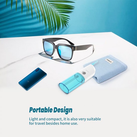 Septekon Professional Cordless Dental Water Flosser with 3 Modes Portable Oral Irrigator with Nozzles IPX7 Waterproof Electric Teeth Cleaner for Travel, Home, Office Septekon Professional Cordless Dental Water Flosser with 3 Modes Portable Oral Irrigator with Nozzles IPX7 Waterproof Electric Teeth Cleaner for Travel, Home, Office